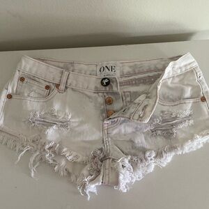 One Teaspoon denim shorts